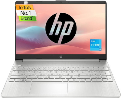 HP FQ Series Intel Core i3 12th Gen 1215U - (8 GB/512 GB SSD/Windows 11 Home) 15s-FQ5326TU Thin and Light Laptop(15.6 inch, Silver, 1.69 kg, With MS Office)