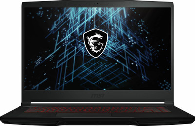 MSI Core i5 12th Gen - (8 GB/512 GB SSD/Windows 11 Home/Intel Integrated ARC) Thin GF63 12HW-004IN Gaming Laptop(15.6 Inch, Black, 1.86 Kg)