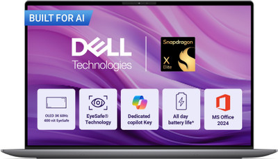 DELL XPS Qualcomm Snapdragon X Elite - (16 GB/512 GB SSD/Windows 11 Home) 9345 Thin and Light Laptop(13 Inch, Graphite, 1.17 Kg, With MS Office)