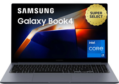 Samsung Galaxy Book4 Metal Intel Core i7 13th Gen 1355U - (16 GB/512 GB SSD/Windows 11 Home) NP750XGJ-KG3IN / NP750XGJ-LG3IN / NP750XGJ-LG8IN Thin and Light Laptop(15.6 Inch, Gray, 1.55 Kg, With MS Office)
