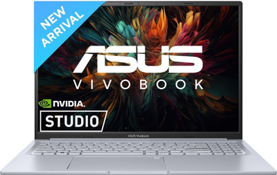 ASUS Vivobook 16X For Creator, Intel H Series Intel Core i5 13th Gen 13420H - (16 GB/512 GB SSD/Windows 11 Home/4 GB Graphics/NVIDIA GeForce RTX 3050/144 Hz/50 TGP) K3605VC-RP413WS | K3605ZC-MBN542WS Gaming Laptop(16 Inch, Silver, 1.80 Kg, With MS Office)