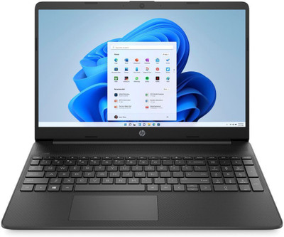 HP Athlon Dual Core – (8 GB/512 GB SSD/Windows 11 Home) 15-EQ1559AU Laptop (15.6 inch, Jet Black, With MS Office)