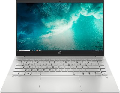 HP Pavilion Ryzen 5 Hexa Core 5625U - (16 GB/512 GB SSD/Windows 11 Home) 14-EC1005AU Thin and Light Laptop(14 Inch, Natural Silver, 1.41 kg, With MS Office)