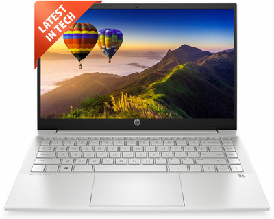 HP Pavilion Intel Core i5 12th Gen - (8 GB/512 GB SSD/Windows 11 Home) 14-dv2053TU Thin and Light Laptop(14 Inch, Natural Silver, 1.41 kg, With MS Office)