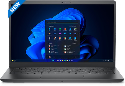 DELL Intel Core i5 12th Gen 1235U - (8 GB/512 GB SSD/Windows 11 Home) Vostro 3420 Thin and Light Laptop(14 Inch, Carbon Black, 1.48 Kg, With MS Office)