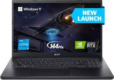 acer Aspire 7 Gaming Core i5 12th Gen - (16 GB/512 GB SSD/Windows 11 Home/4 GB Graphics/NVIDIA GeForce RTX 3050/60 Hz) A715-76G Gaming Laptop