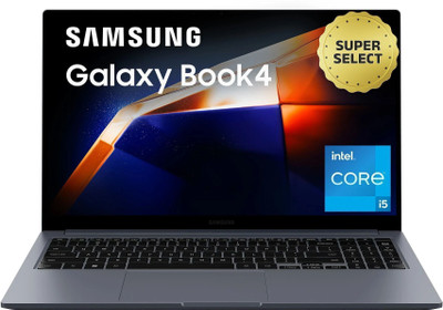 Samsung Galaxy Book4 Metal Intel Core i5 13th Gen 1335U - (16 GB/512 GB SSD/Windows 11 Home) NP750XGJ Thin and Light Laptop(15.6 Inch, Gray, 1.55 Kg, With MS Office)
