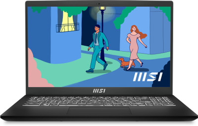 MSI Modern 15 AMD Ryzen 5 Hexa Core 7530U - (16 GB/512 GB SSD/Windows 11 Home) Modern 15 B7M-427IN Business Laptop(15 Inch, Classic Black, 1.75 Kg, With MS Office)