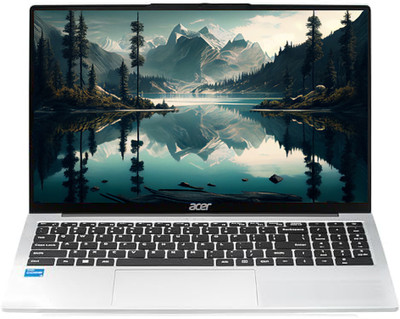 Acer Aspire 3 (2025) Intel Core i3 13th Gen 1305U - (24 GB/512 GB SSD/Windows 11 Home) Aspire 3 A325-53 Thin and Light Laptop(15.6 inch, Silver, 1.5 kg, With MS Office)