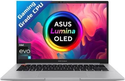 ASUS Vivobook S14 OLED (2022) Intel EVO Core i5 12th Gen - (16 GB/512 GB SSD/Windows 11 Home) S3402ZA-KM501WS Thin and Light Laptop  (14 Inch, Neutral Grey, 1.50 Kg, With MS Office)