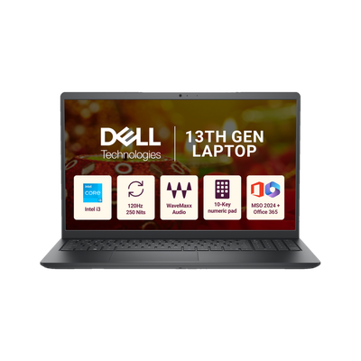 Vostro 15 Intel Core i3 13th Gen 1305U - (16 GB/512 GB SSD/Windows 11 Home) 3530 Thin and Light Laptop(15.6 Inch, Carbon Black, 1.66 kg, With MS Office)