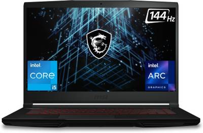 MSI Core i5 12th Gen - (16 GB/512 GB SSD/Windows 11 Home/4 GB Graphics/Arc A370M Intel ARC) Thin GF63 12HW-012IN Gaming Laptop