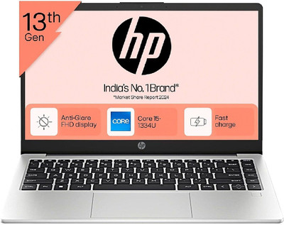 HP Professional 14, Intel Core i5 13th Gen -1334U Turbo Boost with Finger Print and Backlit Keyboard - (32 GB/512 GB SSD/Windows 11 Pro) 240 G10 Notebook(14 inch, Silver, 1.54 kg kg, With MS Office)