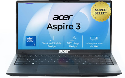 Acer Aspire 3 (i3 14th Gen) Intel Core 3 100U - (8 GB/512 GB SSD/Windows 11 Home) A324-53 Notebook(14 inch, Steel Gray, 1.45 kg)