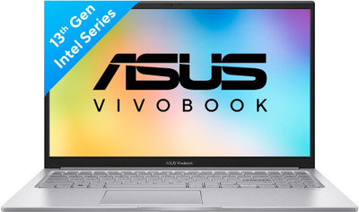 ASUS Vivobook 15 (2025) with Office 2024 + M365 Basic* Intel Core i3 13th Gen - (8 GB/512 GB SSD/Windows 11 Home) X1504VA-D5321WS Thin and Light Laptop(15.6 inch, Cool Silver, With MS Office)