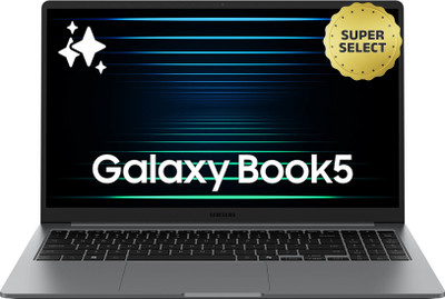Samsung Galaxy Book5 AI Metal Intel Core Ultra 5 225U - (16 GB/512 GB SSD/Windows 11 Home) NP750XHD Thin and Light Laptop(15.6 inch, Gray, 1.55 Kg, With MS Office)