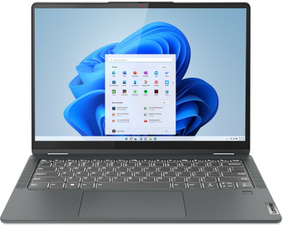 Lenovo IdeaPad Flex 5 Ryzen 5 Hexa Core 5500U - (16 GB/512 GB SSD/Windows 11 Home) 14ALC7 Thin and Light Laptop(14 inch, Storm Grey, 1.55 Kg, With MS Office)