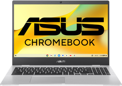 ASUS Chromebook Intel Celeron Dual Core N4500 – (4 GB/64 GB EMMC Storage/Chrome OS) CX1500CKA-EJ0241 Chromebook (15.6 Inch, Transparent Silver, 1.80 Kg) For Rs. 15990 @ 52 %