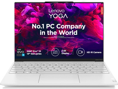 Lenovo Yoga Slim 7 Intel Core i7 13th Gen 1360P - (16 GB/1 TB SSD/Windows 11 Home) 13IRP8 Thin and Light Laptop(13.3 Inch, Moon White, 1.7 kg, With MS Office)
