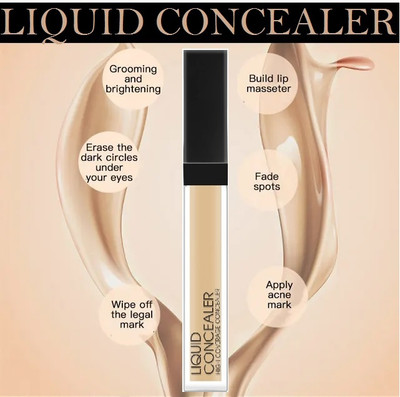 NADJA NEW HIGH COVERAGE LIQUID CONCEALER FOR MAKEUP Concealer(IVORY, 6 ml)