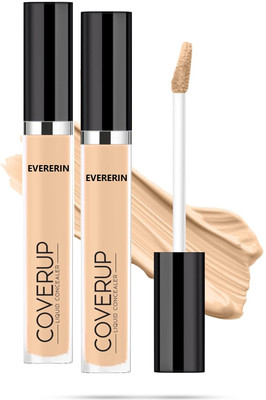 EVERERIN Liquid Concealer with Full Coverage, Long Lasting & Easily Blendable Formula Concealer(Skin, 14 ml)