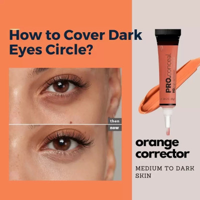 DARYUE High-Definition Concealer for cover your dark areas  Concealer(orange, 8 g)