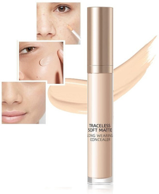 tanvi27 24H Lasting Waterproof Concealer Makeup with Skincare Benefits Soft Matte Concealer(Natural Ivory, 6 ml)