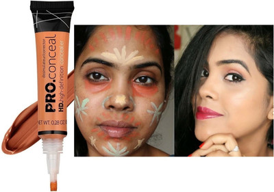 Yuency High-Definition Concealer (Orange Corrector)  Concealer(ORANGE, 8 g)