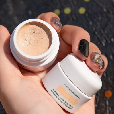 HUZURLU Perfect Concealer,Long Lasting Waterproof Concealer,Full Coverage  Concealer(NATURAL BEIGE, 12 g)