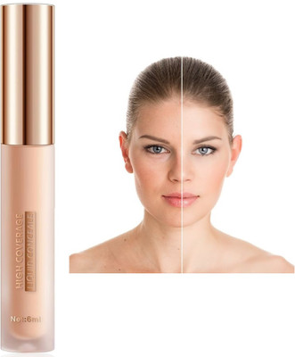 Emijun Daily Use Water-Resistant Easily Blendable Concealer With Full Coverage Concealer(Natural, 6 ml)