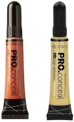 SEUNG PROFESSIONAL PRO CONCEAL HIGH DEFINITION CONCEALER PACK OF 2 Concealer(MULTIOCLOR, 7.2 g)