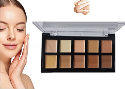 Neycare creamy new look super perfect matte concealer palette pack of 1 Concealer(multi color, 14 g)