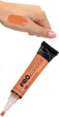 USBK Pro Conceal Liquid Orange Corrector Concealer(orange, 8 g)