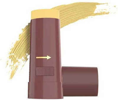 Emijun Instant Waterproof Makeup Stick Concealer SPF 12 Concealer(yellow, 15 g)