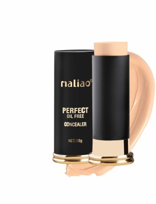 maliao PERFECT Oil-Free Stick Concealer - Flawless Coverage On-the-Go Concealer(WHITE IVORY, 15 g)