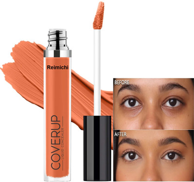 REIMICHI Liquid Light weight Concealer with Full Coverage & Easily Blendable  Concealer(orange, 7 ml)