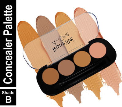 RONZILLE Color Matte Finish Waterproof Contour Palette  Concealer(Shade B, 16 g)