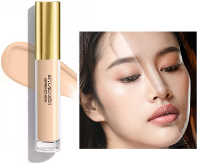 Latixmat Liquid Light Weight Full Coverage with Matte finish  Concealer(Ivory, 6 ml)