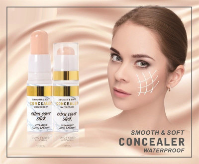 REIMICHI New Oil Free Roll On Makeup Matte Foundation Concealer Pan stick Concealer(WHITE IVORY, 6 g)