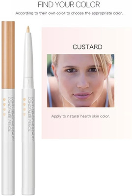 AMOSFIA Best Concealer Pencil Shape , Concealer Contour Highlighter Concealer(Dreamy Beige, 5 g)
