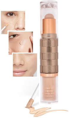 tanvi27 New Creamy Highlighter & Contour Stick Two Way Rotating Stick Concealer(BEIGE, 6 g)