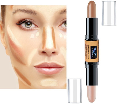 BLUEMERMAID BEST CREAMY CONTOUR STICK 2 IN 2 BEST FOR MAKEUP Concealer(MULTI COLOR, 8 g)