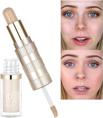 GABBU Best 2in1 Liquid Concealer with Contour Stick  Concealer(creamy ivory, 9.6 g)