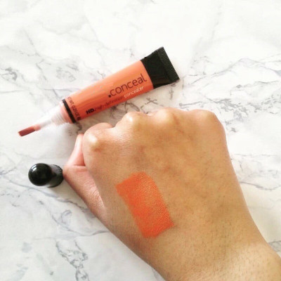 ADJD Conceal Correct Liquid Concealer hide dark spot acne birth marks Concealer(ORANGE, 8 g)