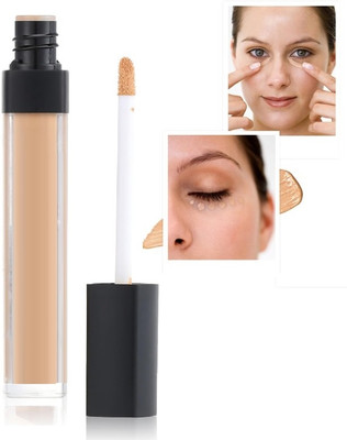 Jiwoo HD Spotless Liquid Concealer Waterproof Eye Dark Circles Spots Full Coverage Concealer(Beige, 6 ml)