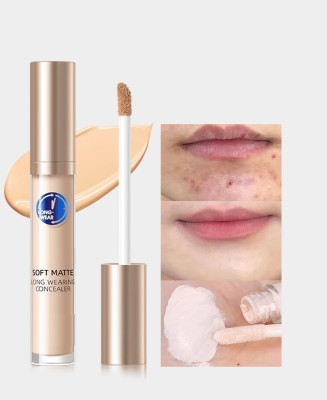 luzimaisa Full Coverage Under Eye Concealer for Dark Circles Concealer(Beige, 7.5 ml)