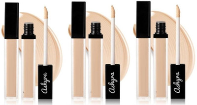 Ashyra Full Coverage Liquid Concealer, Matte & Poreless Ultra Blendable Concealer(Natural, 30 g)
