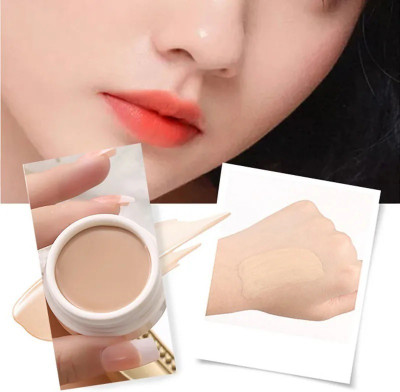 THTC Full Coverage Matte finish  Concealer(NATURAL BEIGE, 12 g)