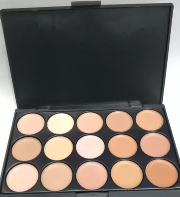 feelhigh 15 Color Cream Concealer Palette Concealer 01 Concealer(MULTICOLOUR, 18 g)