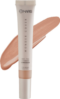 MARS Wonder Cover Liquid Concealer | Creaseproof & Easy to Blend  Concealer(SHADE-06, 12 ml)